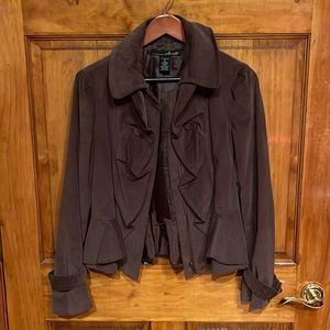 Willi Smith Brown Corduroy Jacket- Size 8 (small)🤎